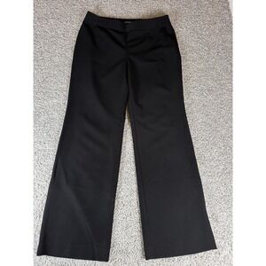 Express Wide Leg High Rise Pants Size 14 Black Dressy Preppy Whimsygoth‎